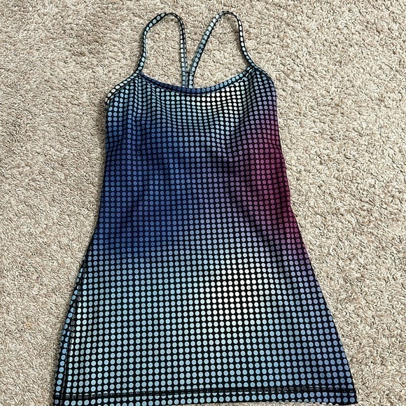 lululemon athletica Tops - Lululemon size 2 Cosmic Dot Tank Power Y polka dot
